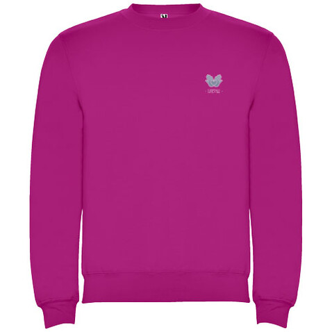 Clasica Sweatshirt mit Rundhalsausschnitt für Kinder, Rossette bedrucken, Art.-Nr. K10704RE