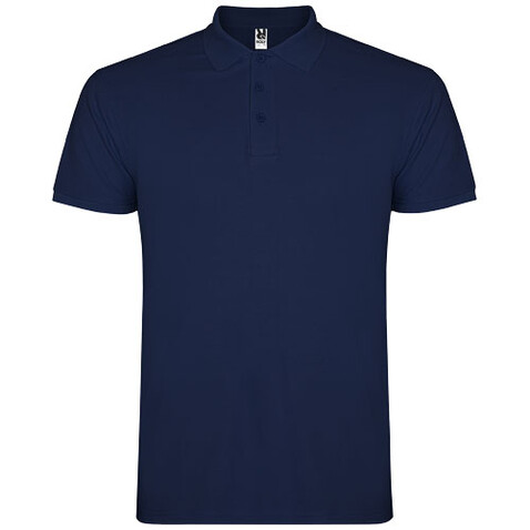 Star Poloshirt für Kinder, Navy Blue bedrucken, Art.-Nr. K66381RE