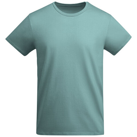 Breda T-Shirt aus Bio-Baumwolle für Kinder, Dusty Blue bedrucken, Art.-Nr. K66981MG