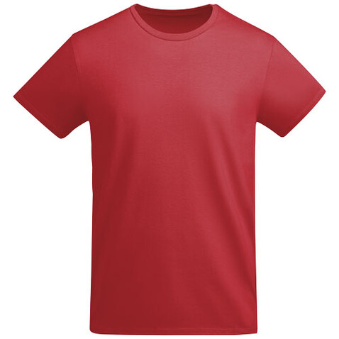 Breda T-Shirt aus Bio-Baumwolle für Kinder, rot bedrucken, Art.-Nr. K66984IG