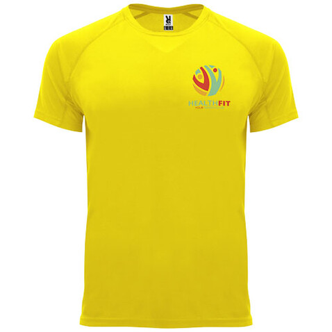 Bahrain Sport T-Shirt für Herren, gelb bedrucken, Art.-Nr. R04071B1 Bahrain Sport T-Shirt für Herren, gelb bedrucken, Art.-Nr. R04071B1
