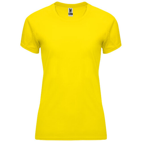 Bahrain Sport T-Shirt für Damen, gelb bedrucken, Art.-Nr. R04081B1