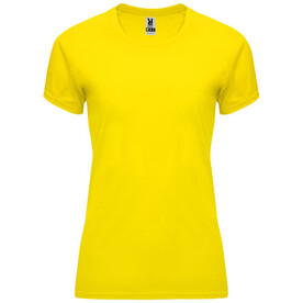 Bahrain Sport T-Shirt für Damen, gelb bedrucken, Art.-Nr. R04081B1