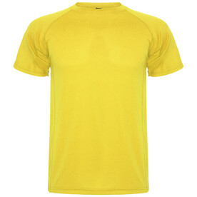 Montecarlo Sport T-Shirt für Herren, gelb bedrucken, Art.-Nr. R04251B1