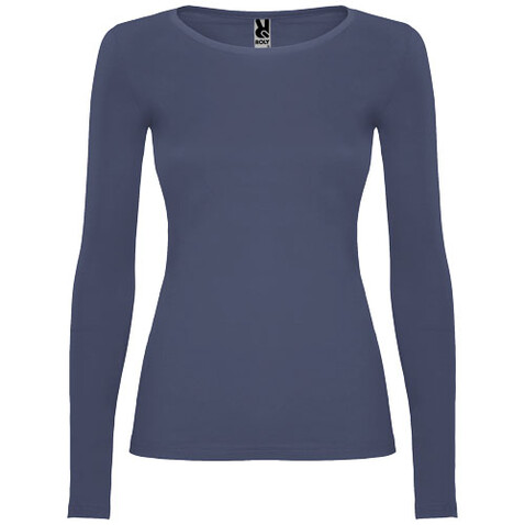 Extreme Langarmshirt für Damen, Blue Denim bedrucken, Art.-Nr. R12181K1
