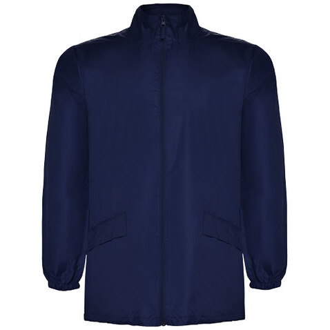 Escocia Leichte Regenjacke Unisex, Navy Blue bedrucken, Art.-Nr. R50741R1