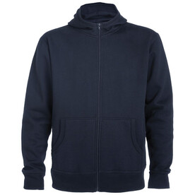 Montblanc Kapuzensweatjacke Unisex, Navy Blue bedrucken, Art.-Nr. R64211R1