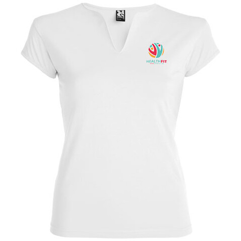 Belice T-Shirt für Damen, weiss bedrucken, Art.-Nr. R65321Z1 Belice T-Shirt für Damen, weiss bedrucken, Art.-Nr. R65321Z1