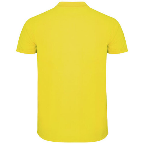 Star Poloshirt für Herren, gelb bedrucken, Art.-Nr. R66381B1