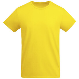 Breda T-Shirt aus Bio-Baumwolle für Herren, gelb bedrucken, Art.-Nr. R66981B1