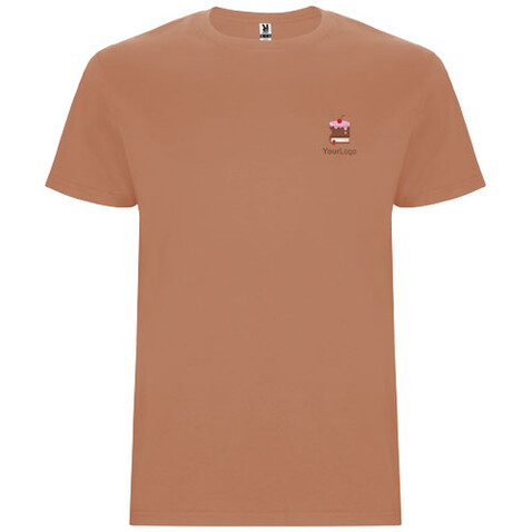 Stafford T-Shirt für Kinder, Greek Orange bedrucken, Art.-Nr. K66813ML
