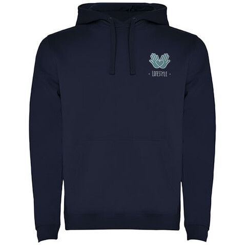 Urban Kapuzenpullover für Herren, Navy Blue bedrucken, Art.-Nr. R10671R0 Urban Kapuzenpullover für Herren, Navy Blue bedrucken, Art.-Nr. R10671R0