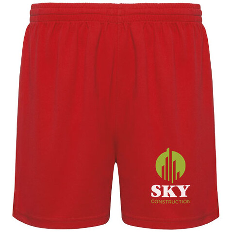 Player Sportshorts Unisex, rot bedrucken, Art.-Nr. R04534I4