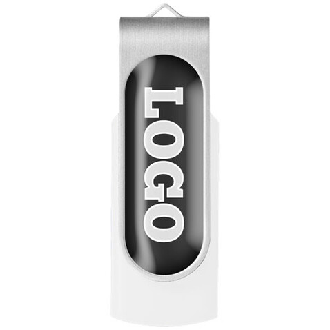 Rotate USB-Stick 3.0 mit Doming, weiss, 16GB bedrucken, Art.-Nr. 1Z50901K Rotate USB-Stick 3.0 mit Doming, weiss, 16GB bedrucken, Art.-Nr. 1Z50901K