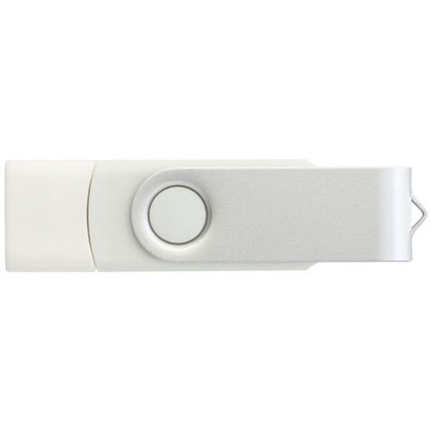 OTG Rotate USB Typ-C Stick, weiss, 1GB bedrucken, Art.-Nr. 1Z51401D OTG Rotate USB Typ-C Stick, weiss, 1GB bedrucken, Art.-Nr. 1Z51401D