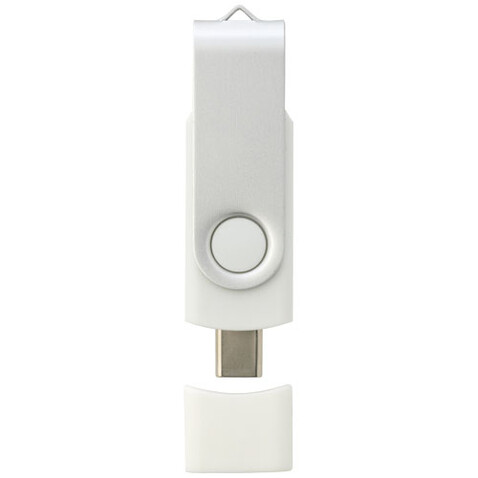 OTG Rotate USB Typ-C Stick, weiss, 1GB bedrucken, Art.-Nr. 1Z51401D OTG Rotate USB Typ-C Stick, weiss, 1GB bedrucken, Art.-Nr. 1Z51401D
