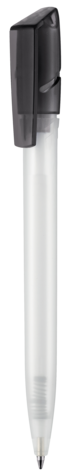 Kugelschreiber TWISTER FROZEN–frost-weiss TR/FR/topas-grau TR/FR bedrucken, Art.-Nr. 00041_3100_4408 Kugelschreiber TWISTER FROZEN–frost-weiss TR/FR/topas-grau TR/FR bedrucken, Art.-Nr. 00041_3100_4408