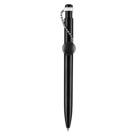 Kugelschreiber PIN PEN–schwarz bedrucken, Art.-Nr. 00060_1500