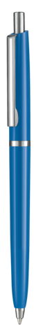 Kugelschreiber CLASSIC–azur-blau bedrucken, Art.-Nr. 01711_1300 Kugelschreiber CLASSIC–azur-blau bedrucken, Art.-Nr. 01711_1300