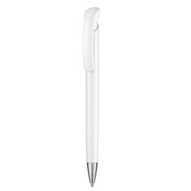 Kugelschreiber BONITA–weiss bedrucken, Art.-Nr. 02250_0101