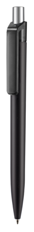 Kugelschreiber INSIDER SOFT STM–schwarz/smoke grey bedrucken, Art.-Nr. 02313_1500_4507 Kugelschreiber INSIDER SOFT STM–schwarz/smoke grey bedrucken, Art.-Nr. 02313_1500_4507
