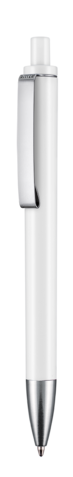 Kugelschreiber EXOS–weiss bedrucken, Art.-Nr. 07600_0101