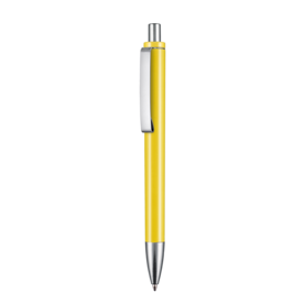 Kugelschreiber EXOS M–zitronen-gelb bedrucken, Art.-Nr. 07602_0200