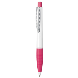 Kugelschreiber CLUB–weiss/fuchsia-pink bedrucken, Art.-Nr. 08800_0101_0800