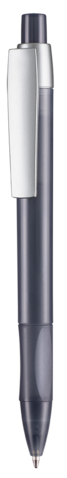 Kugelschreiber CETUS TRANSPARENT–smoke grey bedrucken, Art.-Nr. 10109_4507 Kugelschreiber CETUS TRANSPARENT–smoke grey bedrucken, Art.-Nr. 10109_4507