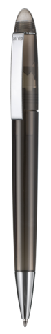 Kugelschreiber HAVANNA TRANSPARENT–smoke grey bedrucken, Art.-Nr. 10118_4507