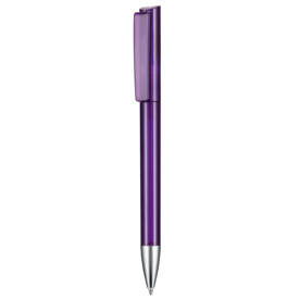 Kugelschreiber GLORY TRANSPARENT–amethyst bedrucken, Art.-Nr. 10123_3937