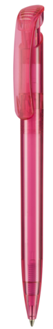 Kugelschreiber CLEAR TRANSPARENT–magenta-pink TR/FR bedrucken, Art.-Nr. 12020_3806 Kugelschreiber CLEAR TRANSPARENT–magenta-pink TR/FR bedrucken, Art.-Nr. 12020_3806