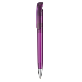 Kugelschreiber BONITA TRANSPARENT–pflaume-lila TR/FR bedrucken, Art.-Nr. 12250_3903
