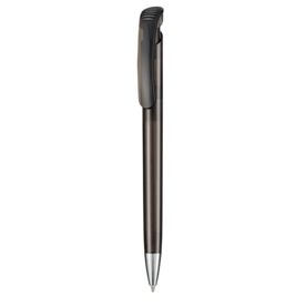 Kugelschreiber BONITA TRANSPARENT–smoke grey bedrucken, Art.-Nr. 12250_4507