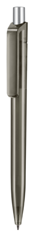 Kugelschreiber INSIDER TRANSPARENT M–smoke grey bedrucken, Art.-Nr. 12302_4507 Kugelschreiber INSIDER TRANSPARENT M–smoke grey bedrucken, Art.-Nr. 12302_4507