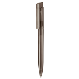 Kugelschreiber FRESH TRANSPARENT–smoke grey bedrucken, Art.-Nr. 15800_4507