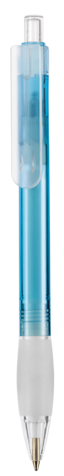 Kugelschreiber DIVA TRANSPARENT–caribic-blau TR/FR bedrucken, Art.-Nr. 18198_4110 Kugelschreiber DIVA TRANSPARENT–caribic-blau TR/FR bedrucken, Art.-Nr. 18198_4110