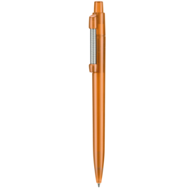 Kugelschreiber STRONG TRANSPARENT–clementine-orange TR/FR bedrucken, Art.-Nr. 18200_3547