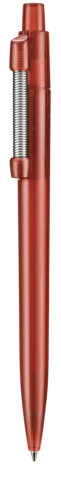 Kugelschreiber STRONG TRANSPARENT–kirsch-rot TR/FR bedrucken, Art.-Nr. 18200_3634 Kugelschreiber STRONG TRANSPARENT–kirsch-rot TR/FR bedrucken, Art.-Nr. 18200_3634