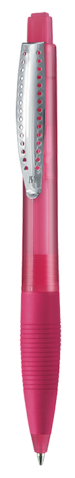 Kugelschreiber CLUB TRANSPARENT–magenta-pink TR/FR bedrucken, Art.-Nr. 18800_3806 Kugelschreiber CLUB TRANSPARENT–magenta-pink TR/FR bedrucken, Art.-Nr. 18800_3806