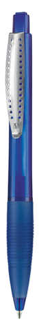 Kugelschreiber CLUB TRANSPARENT–royal-blau TR/FR bedrucken, Art.-Nr. 18800_4303 Kugelschreiber CLUB TRANSPARENT–royal-blau TR/FR bedrucken, Art.-Nr. 18800_4303