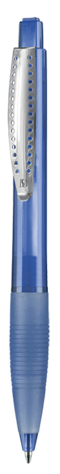 Kugelschreiber CLUB TRANSPARENT–eis-blau TR/FR bedrucken, Art.-Nr. 18800_4378 Kugelschreiber CLUB TRANSPARENT–eis-blau TR/FR bedrucken, Art.-Nr. 18800_4378