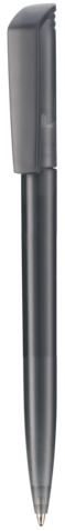 Kugelschreiber FLIP TRANSPARENT–smoke grey bedrucken, Art.-Nr. 30121_4507 Kugelschreiber FLIP TRANSPARENT–smoke grey bedrucken, Art.-Nr. 30121_4507