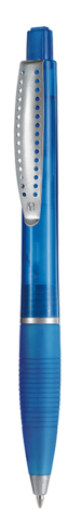 Kugelschreiber CLUB TRANSPARENT SI–royal-blau TR/FR bedrucken, Art.-Nr. 38800_4303 Kugelschreiber CLUB TRANSPARENT SI–royal-blau TR/FR bedrucken, Art.-Nr. 38800_4303