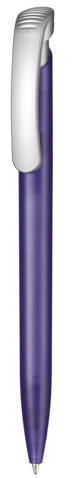 Kugelschreiber CLEAR FROZEN SI–lavendel-lila TR/FR bedrucken, Art.-Nr. 42000_3917 Kugelschreiber CLEAR FROZEN SI–lavendel-lila TR/FR bedrucken, Art.-Nr. 42000_3917