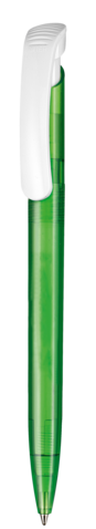 Kugelschreiber CLEAR TRANSPARENT S–gras grün TR. bedrucken, Art.-Nr. 42025_4070 Kugelschreiber CLEAR TRANSPARENT S–gras grün TR. bedrucken, Art.-Nr. 42025_4070