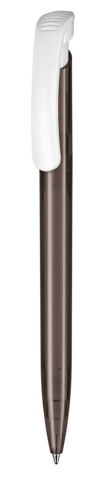 Kugelschreiber CLEAR TRANSPARENT S–smoke grey bedrucken, Art.-Nr. 42025_4507 Kugelschreiber CLEAR TRANSPARENT S–smoke grey bedrucken, Art.-Nr. 42025_4507