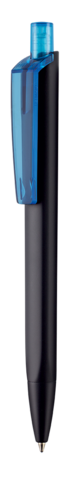 Kugelschreiber TRI-STAR SOFT STP–schwarz/caribic-blau TR/FR bedrucken, Art.-Nr. 43531_1500_4110 Kugelschreiber TRI-STAR SOFT STP–schwarz/caribic-blau TR/FR bedrucken, Art.-Nr. 43531_1500_4110