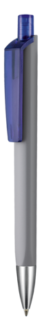 Kugelschreiber TRI-STAR SOFT ST–stein-grau/ozean-blau TR/FR bedrucken, Art.-Nr. 43533_1400_4333 Kugelschreiber TRI-STAR SOFT ST–stein-grau/ozean-blau TR/FR bedrucken, Art.-Nr. 43533_1400_4333
