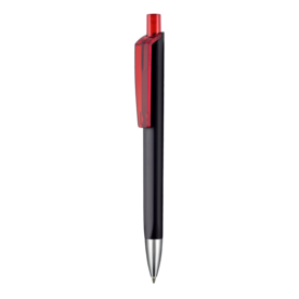 Kugelschreiber TRI-STAR SOFT ST–schwarz/feuer-rot TR/FR bedrucken, Art.-Nr. 43533_1500_3609